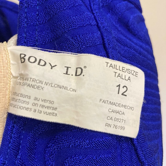 Vintage Blue Retro Tank Top - Picture 2 of 2